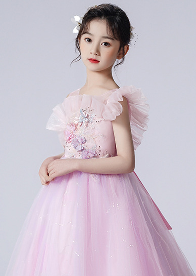 女の子ドレス 子供ドレス  ピアノ発表会演奏会 フォーマル キッズドレス 入学式120-160cm