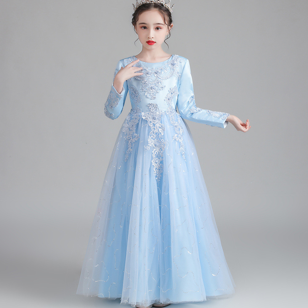 女の子ドレス 子供ドレス  ピアノ発表会演奏会 フォーマル キッズドレス 入学式120-160cm