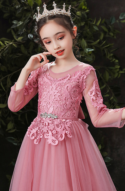 女の子ドレス 子供ドレス  ピアノ発表会演奏会 フォーマル キッズドレス 入学式110-160cm