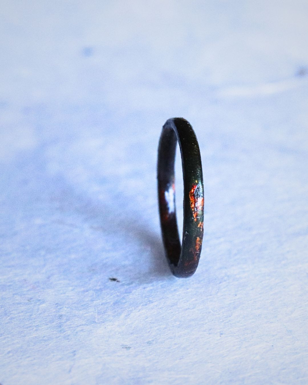 木の指輪N1　天然木指輪　木のリング　ウッドリング　ハンドメイド　高級　和風　うるし指輪 金属アレルギー