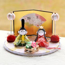 つまみ細工 ひな人形・雛飾り のおすすめ人気通販｜Creema(クリーマ