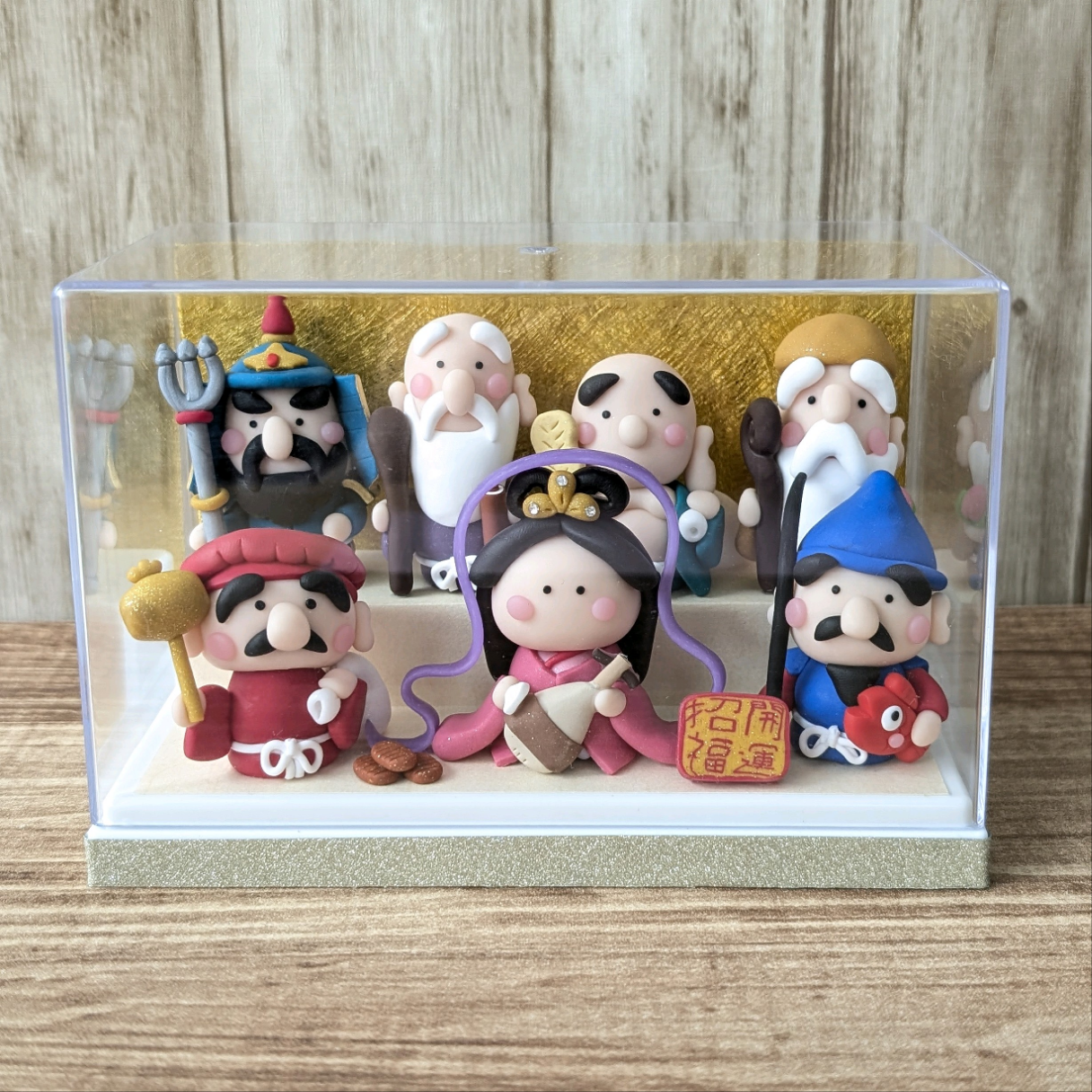 あなたの幸せを祈る＊笑顔を招く♡つぶらなおめめの七福神☆