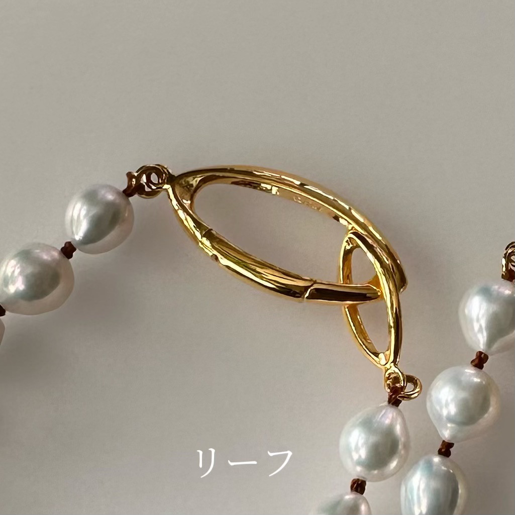 "Ligne Pearl リーニュ パール"  ネックレス　60cm