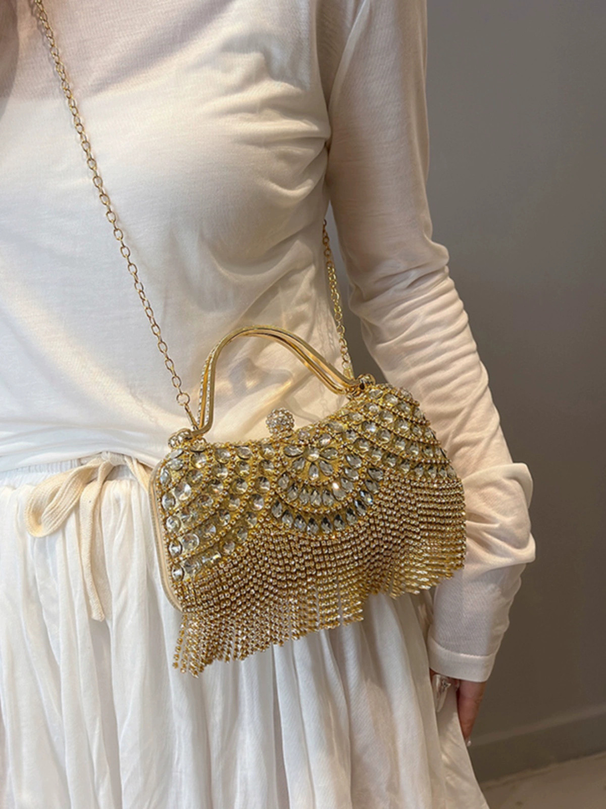 ♡クラッチバッグ　可愛いパーティーバッグ9～14日届け送料込み