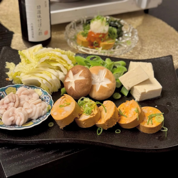 手づくりタタラ型長角大皿 1枚目の画像