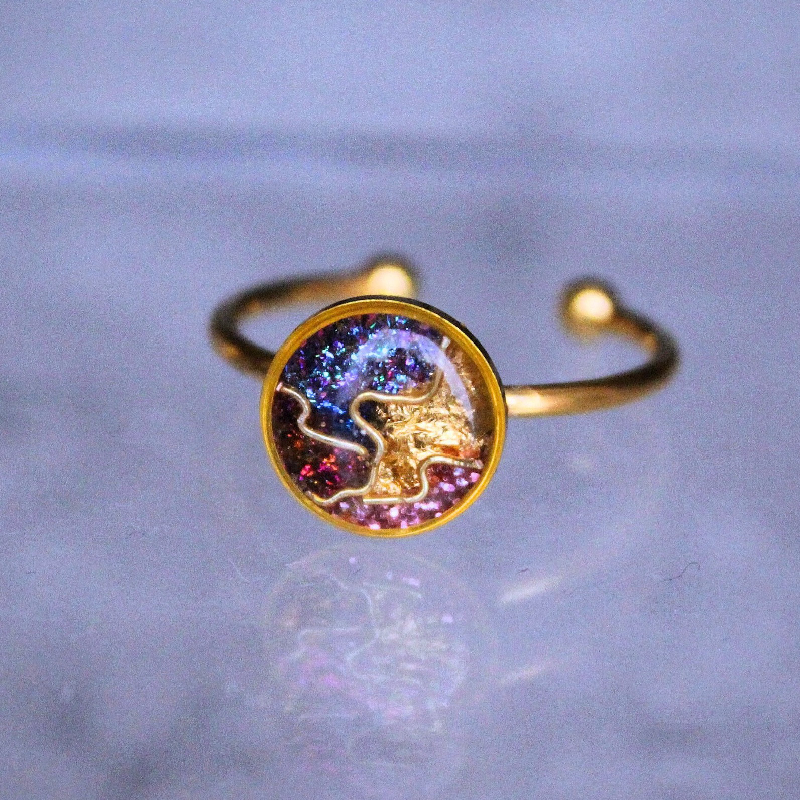 葉重 -hagasane- Ring｜No.01｜1点もの Stainless