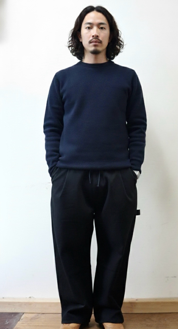 No.101　ブラックデニム×グレーウール