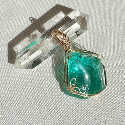 アンダラクリスタル シアンエンジェル ペンダントトップ IKUKO 通販