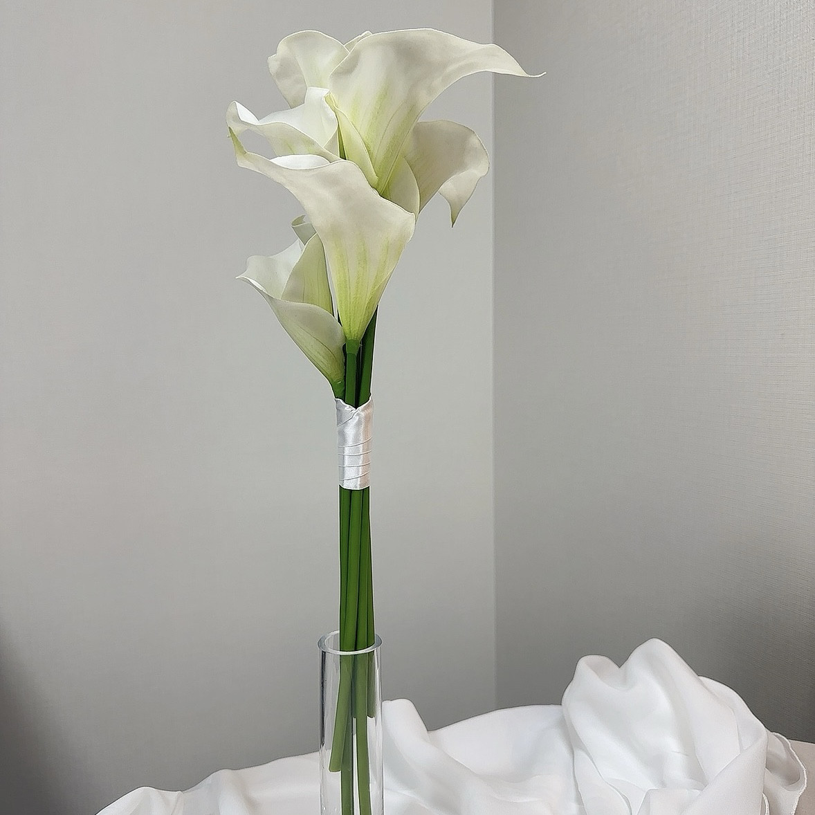 カラーリリィの韓国ブーケ　カラーリリー