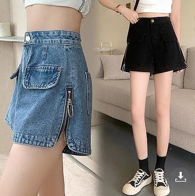 大きいサイズ レディース デニム　ショートパンツ 新品