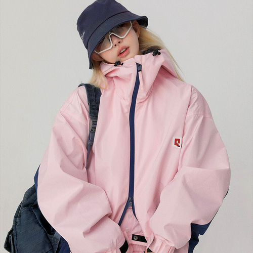 25-26 スノボウェア ピンク 防寒 撥水 3L メンズ レディース