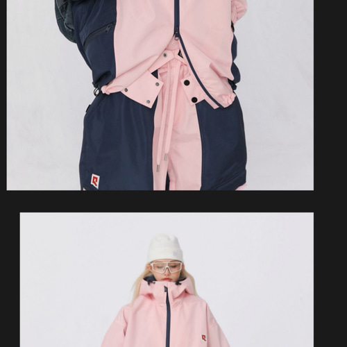 25-26 スノボウェア ピンク 防寒 撥水 3L メンズ レディース