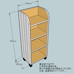 クリアWoodブルー＊スライドDoor＊一枚引き戸収納Box