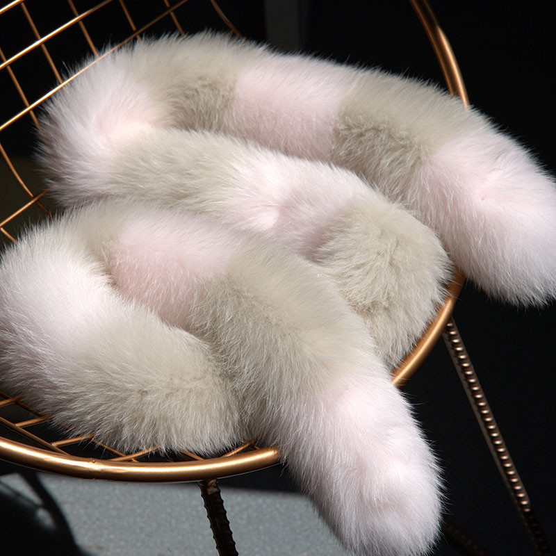 秋冬限定 マフラー 肩飾り 肩掛け​​​ 本狐毛 もこもこ あったかい アクセサリー ウェディングドレス HL940