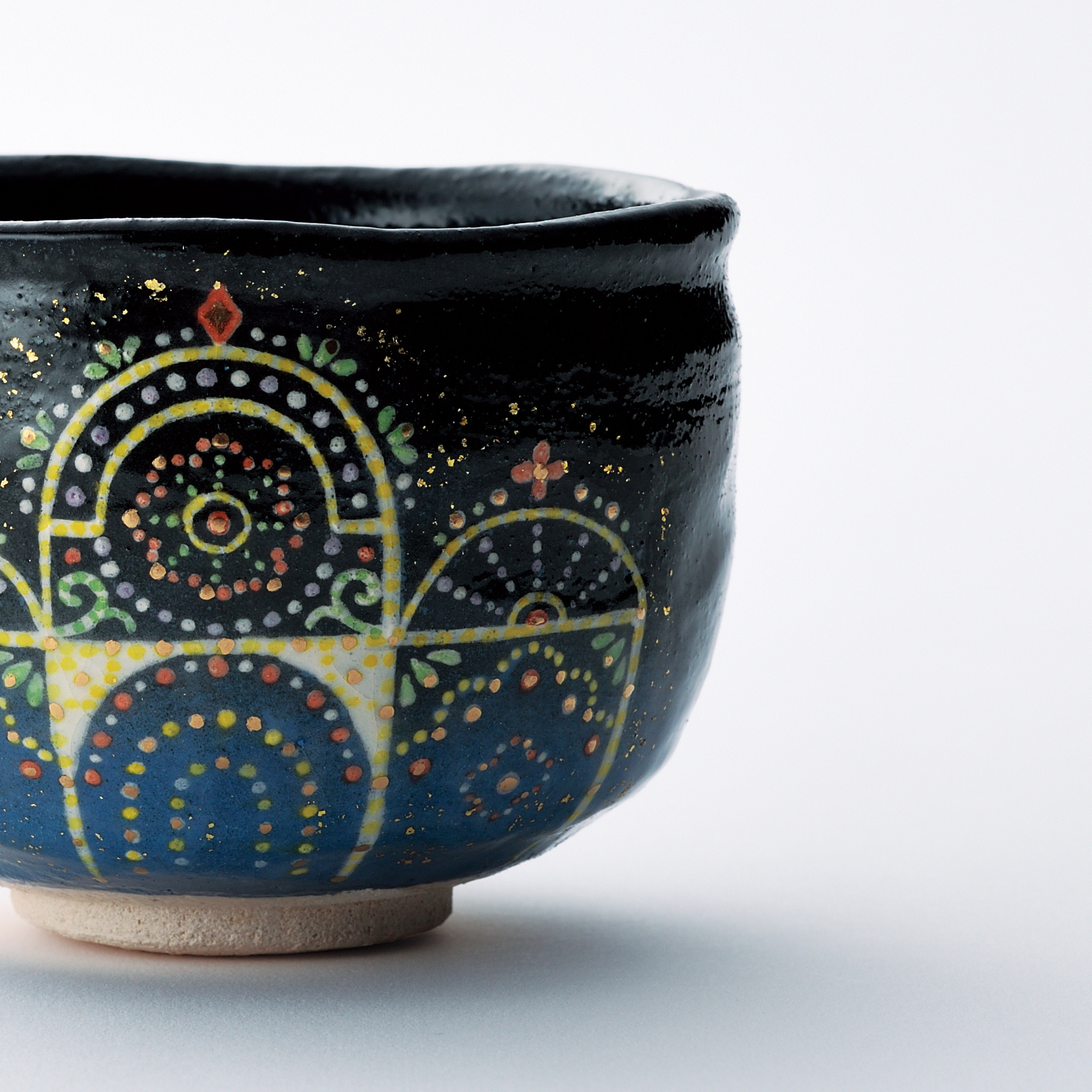 2026正月 新年 楽焼〚イルミネーション〛抹茶碗　楽入印　茶道具　勅題茶碗　新春　クリスマス　贈答品