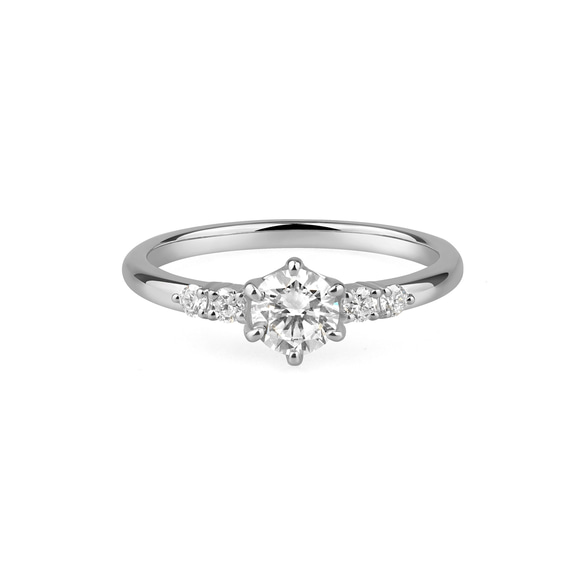 LABダイヤトリオブリリアンスリング J-R250809-2（3週間発送） 1枚目の画像