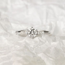 LABダイヤトリオブリリアンスリング J-R250809-2（3週間発送） 15枚目の画像