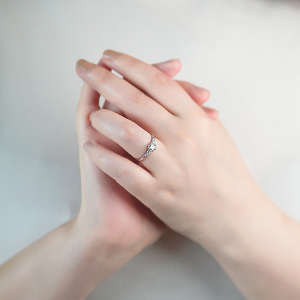 LABダイヤトリオブリリアンスリング J-R250809-2（3週間発送） 7枚目の画像