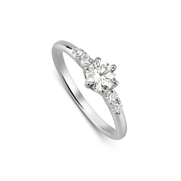 LABダイヤトリオブリリアンスリング J-R250809-2（3週間発送） 2枚目の画像