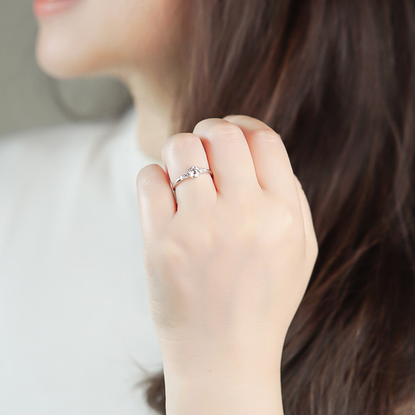 LABダイヤトリオブリリアンスリング J-R250809-2（3週間発送） 11枚目の画像