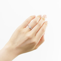 LABダイヤトリオブリリアンスリング J-R250809-2（3週間発送） 5枚目の画像