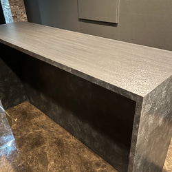 3人掛けカウンター　石っぽいバーカウンター　レジカウンター　受付カウンター 13枚目の画像