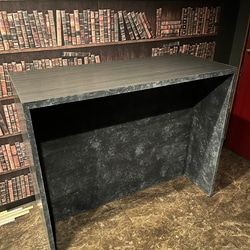 3人掛けカウンター　石っぽいバーカウンター　レジカウンター　受付カウンター 12枚目の画像