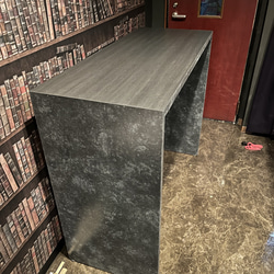 3人掛けカウンター　石っぽいバーカウンター　レジカウンター　受付カウンター 2枚目の画像