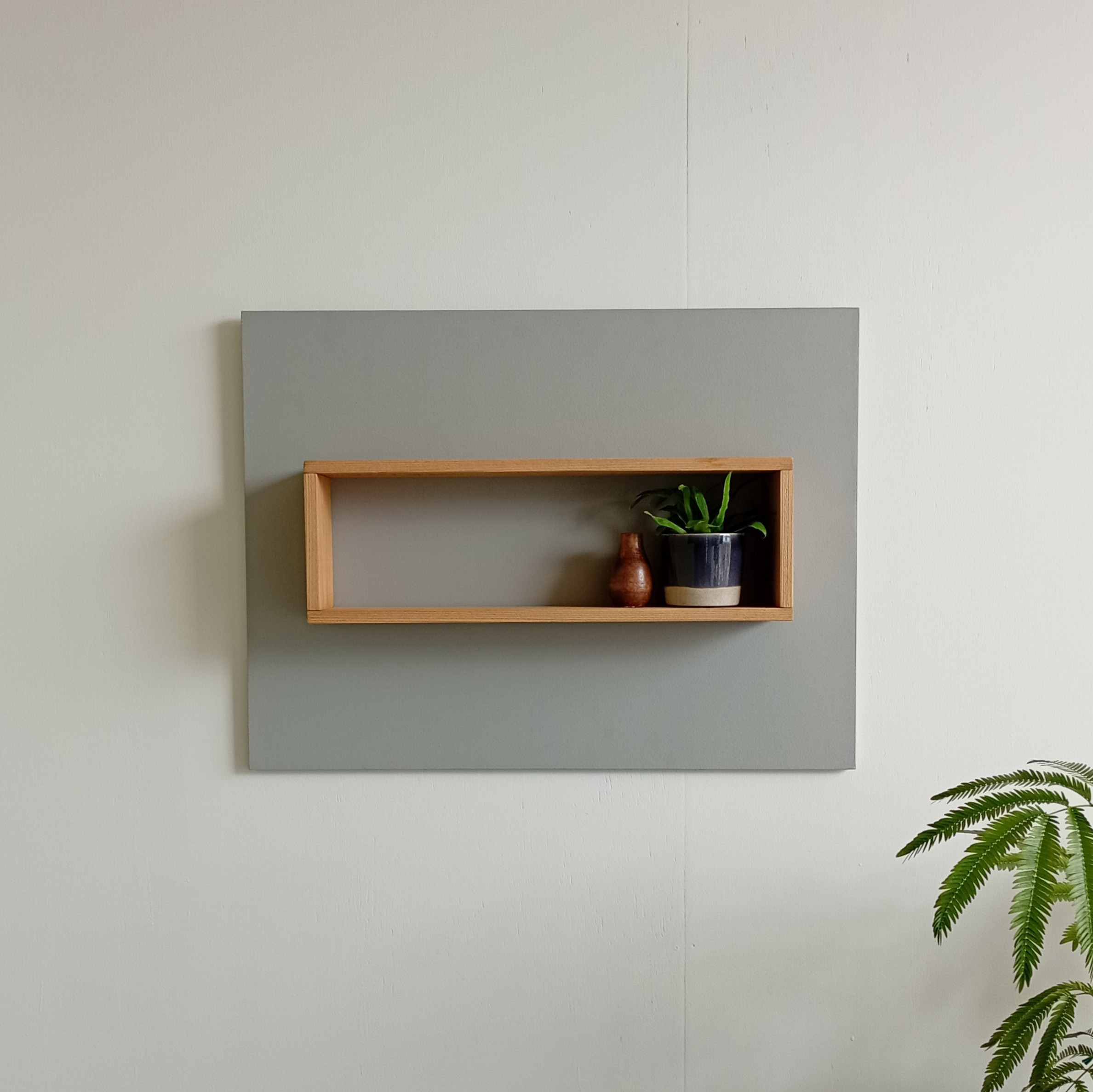 CALME FRAME シェルフ (Smooth Grey)