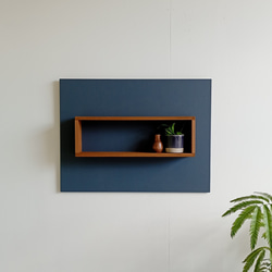 ネイビーな飾り棚 g11674]【幅118cm】Ezbo ワイヤーディスプレイラック ラック | 家具