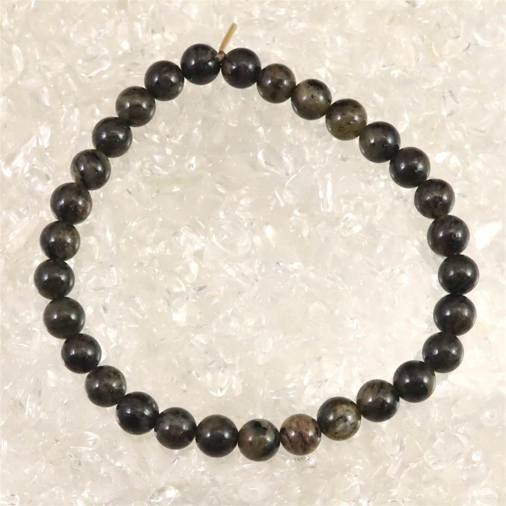 ノルウェー産 フェナカイト 6mmブレスレット ディレクトリカード付 9.7g #53069