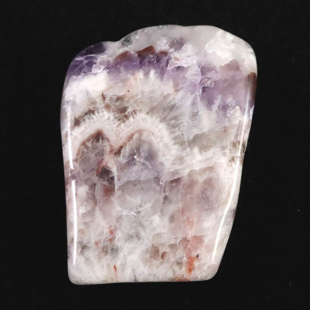 H&E社 サウラライトアゼツライト   アメジスト共生 タンブル  10.8g #87015