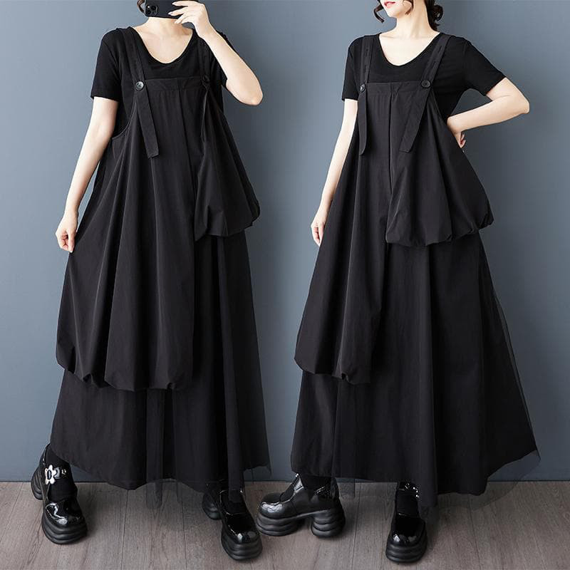 大きいサイズ レディース サロペット　ワンピース　春夏　 新品 オーバーオール