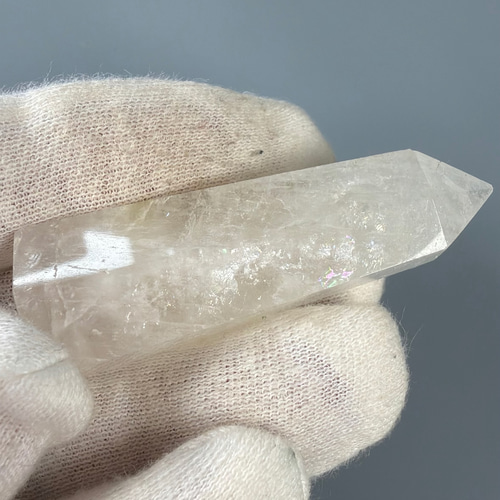 水晶ポイント 水晶ポイント 六角柱 クリスタル ポイント 183g - LIANA - Hapima