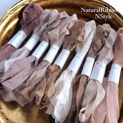 6色○各1.5M くしゅくしゅリボン 雑貨・その他 アンティーク□Nstyle