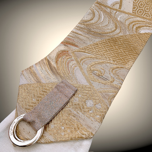 金刺繍 高級感抜群 サッシュベルト リボン ウエスト 60〜90cm サッシュ