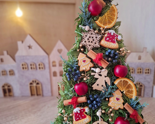 香るナチュラルツリー｜送料無料✨️超軽量103g・自然素材の壁掛け