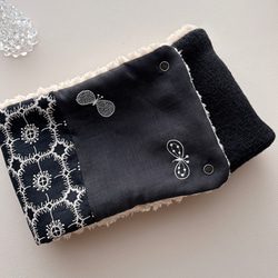 ミナペルホネン コドモのネックウォーマー タンバリン×スリーピング