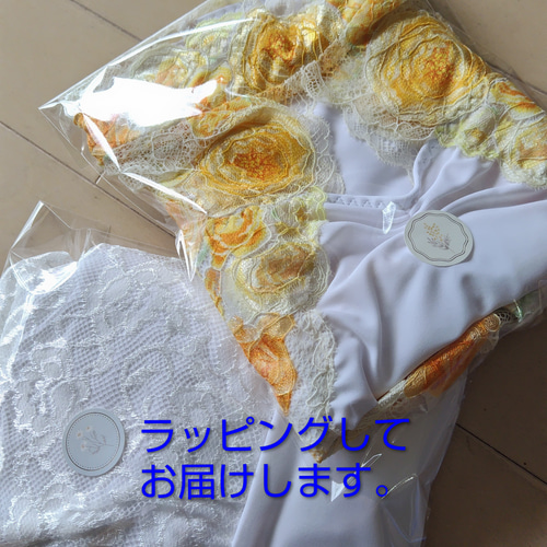 140㎝／茶色のわんこが可愛いネイビーブルー女の子レオタード