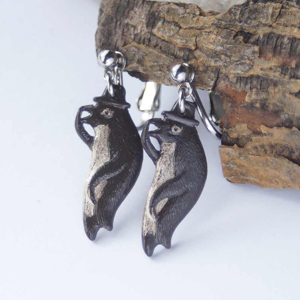 POW!ペンギン イヤリング