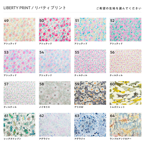 3.5㎝丸文字アルファベットワッペン ☆リバティ生地使用 アイロン