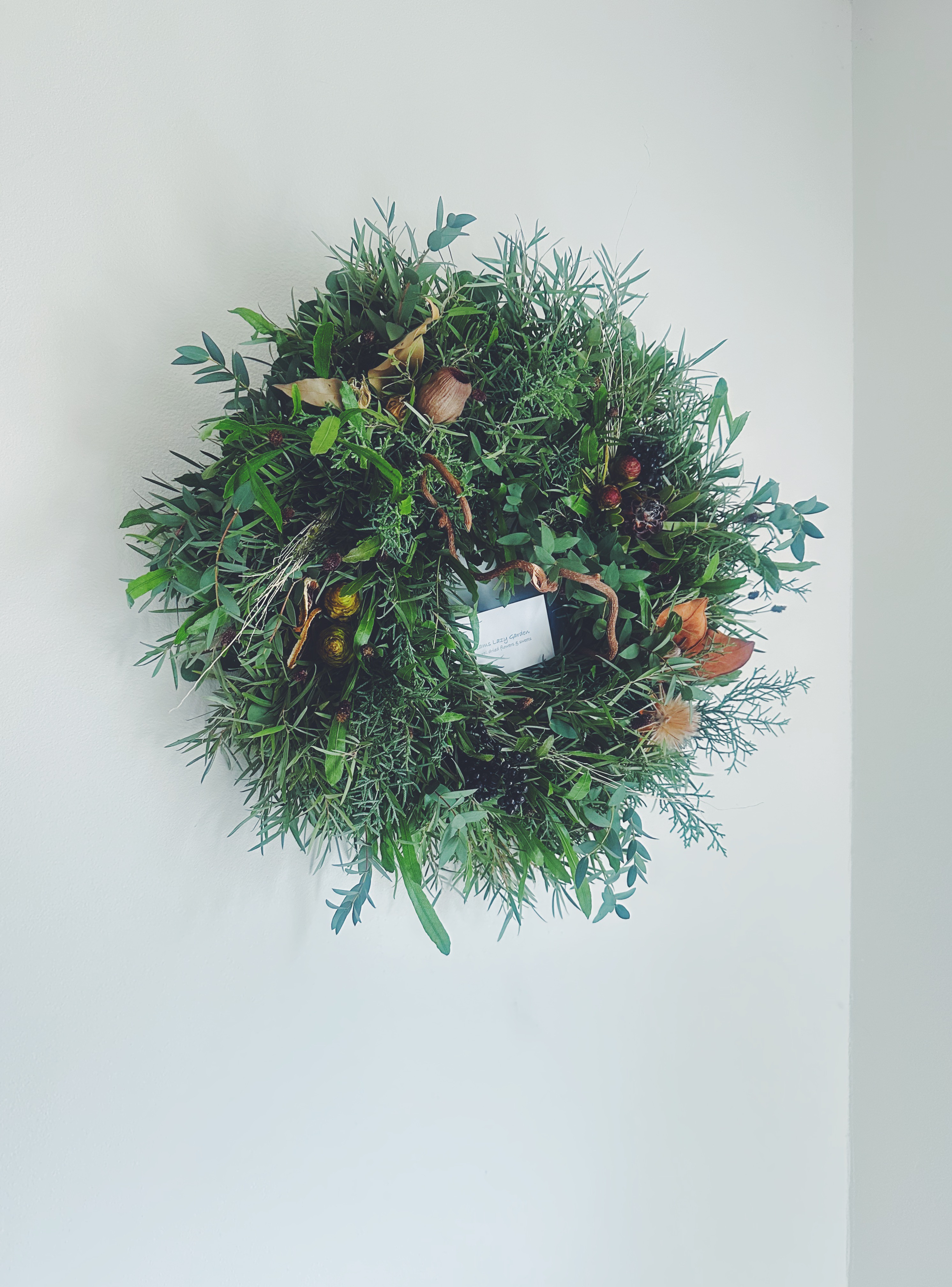 5-44 botanical wreath / ナチュラルグリーン