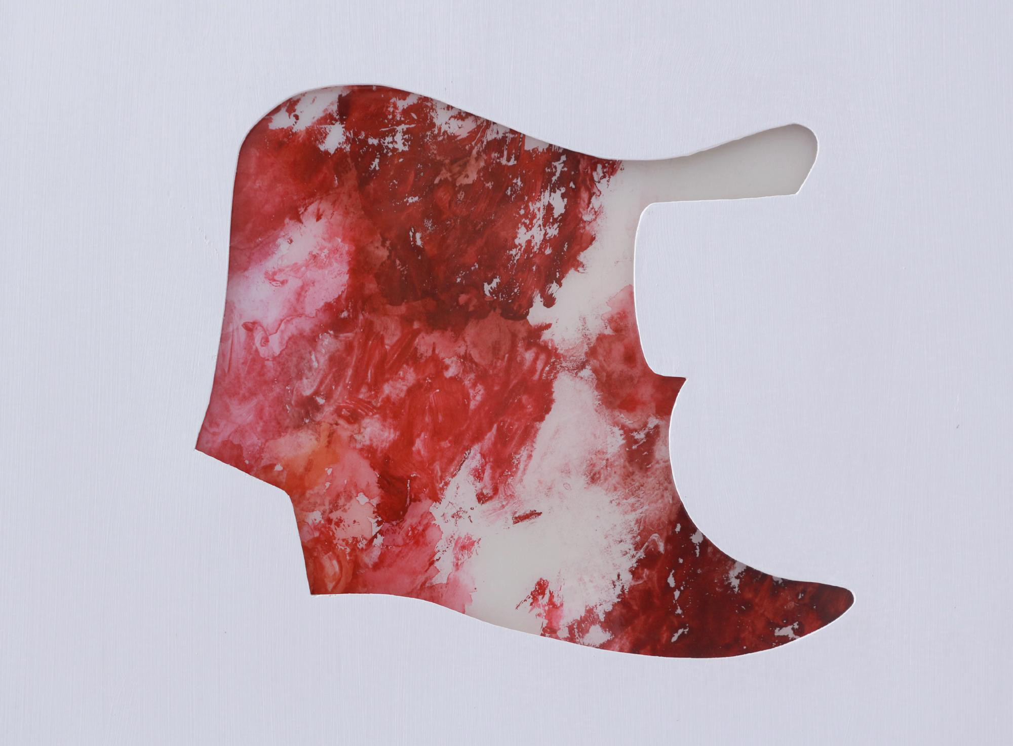 jazz bass/telecaster guitar 用ピックガード未加工板　JAT 06