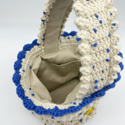 Tyrolean basket (polka dot)チロリアンバスケット 4枚目の画像