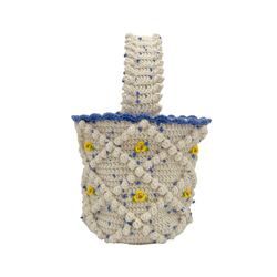 Tyrolean basket (polka dot)チロリアンバスケット 1枚目の画像