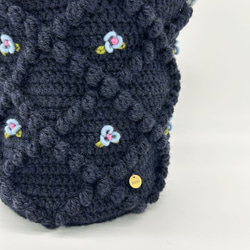 Tyrolean basket (navy×SX)チロリアンバスケット 3枚目の画像