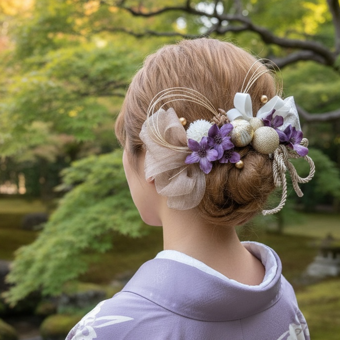 【渋紫】/成人式　/卒業式　結婚式　振袖　色打掛　袴
