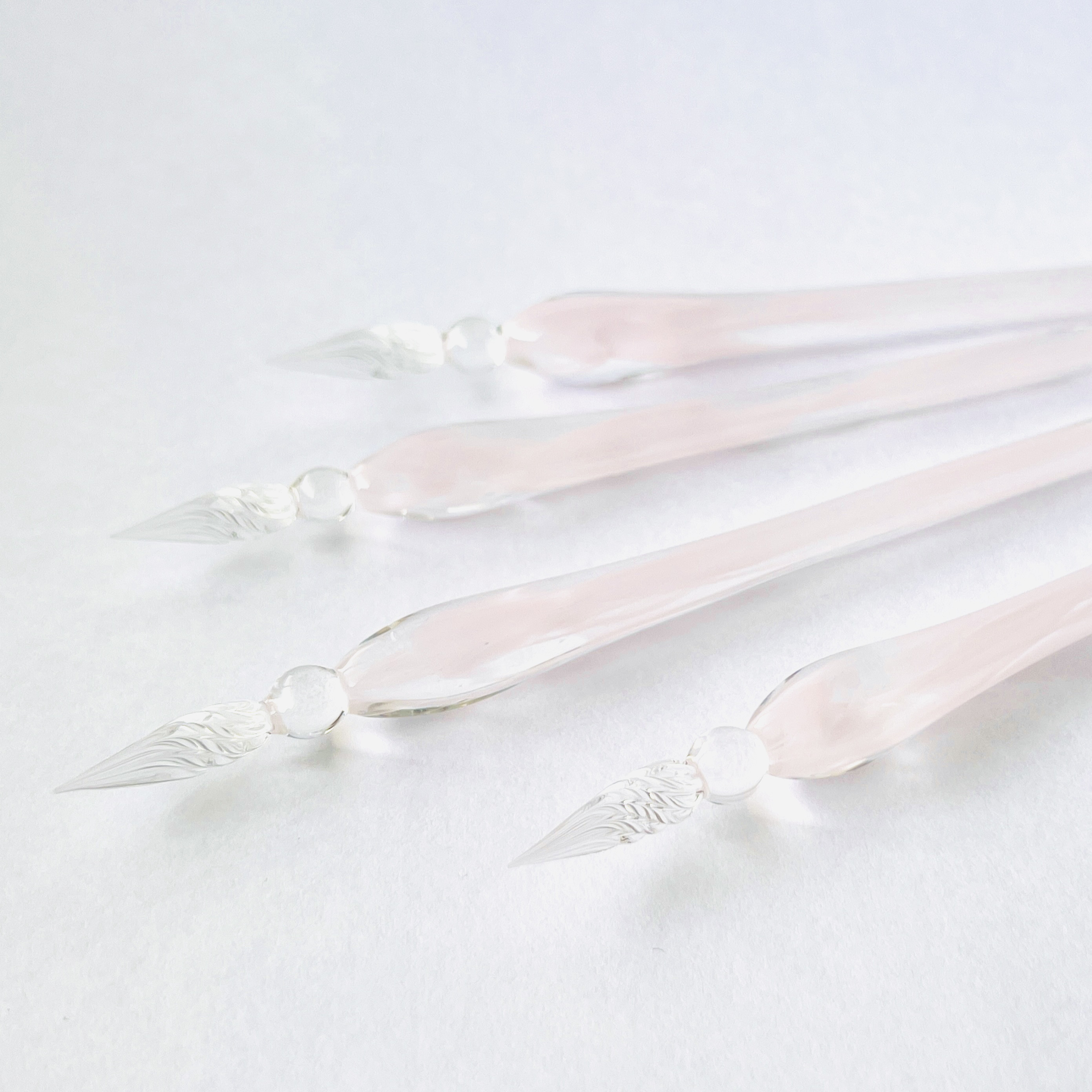 桜色のガラスペン(中太字)