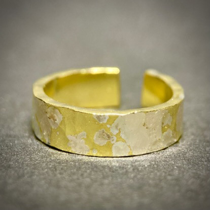 「マダラ」リング　～幅細～