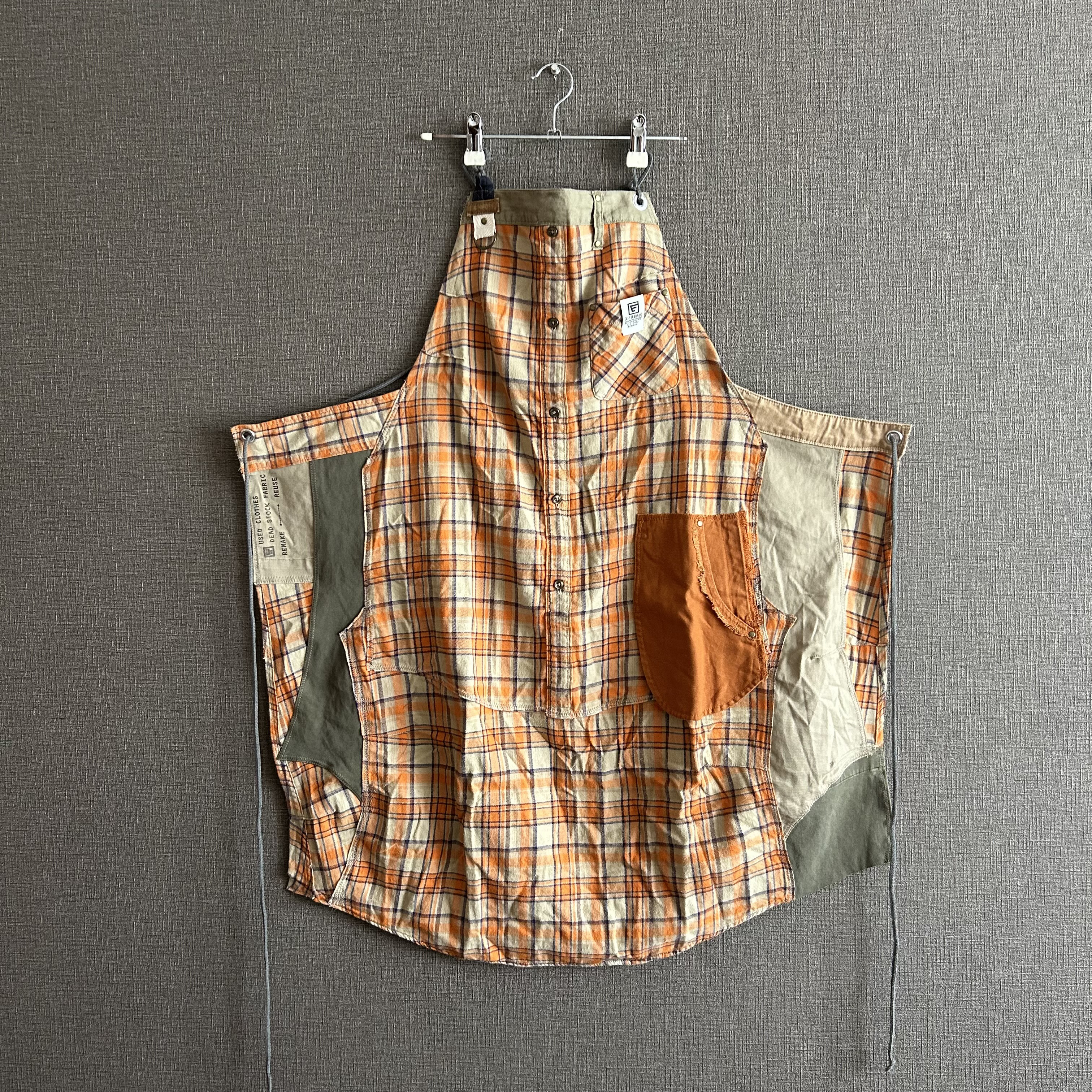 EASYSKANKING ワークエプロン　リメイクエプロン